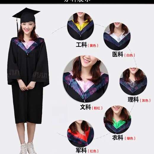 Aoichi Doctoral Wear, Engineering Degree, Doctoral Wear, Coming of Age Ceremony, Graduation Ceremony, Men's and Women's Bachelor's Wear, Master's Tutor University, Roumeini Doctoral Wear - Yellow Engineering L Recommendation 135-180 Jin Jin is equal to 0.5 kg