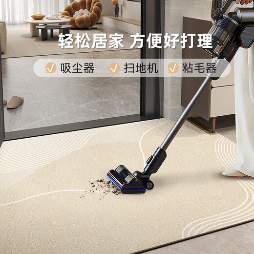 Indoor door mat creamy floor mat entry door mat entrance foot mat dirt resistant pvc leather free cutable Musann-15925 120*160cm