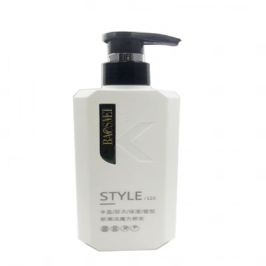 Bosmei Elastin Moisturizing and Styling Gel Cream Elastic Curl Fragrance Hairstylist Curly Hair Styling Cream Stylist 300ml Elastin