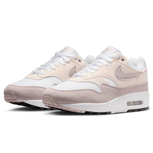 耐克NIKE运动休闲鞋女子气垫AIR MAX 1运动鞋DZ2628-106白紫38