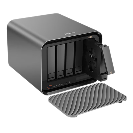 联想（Lenovo）个人云 nas 服务器 X1s 主机+2块4T红盘