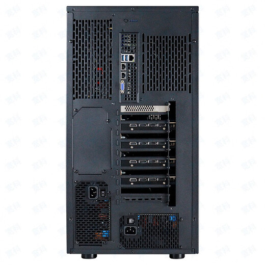 Kuanke AMD 5th Generation Xiaolong/9965/9655 RTX4090/A800/5090/A100 de cuatro canales RTX4090/A800/5090/A100 Simulación de GPU SilentSeek Estación de trabajo de aprendizaje profundo AMD EPYC 9755 256 Core 512 Hilo 12