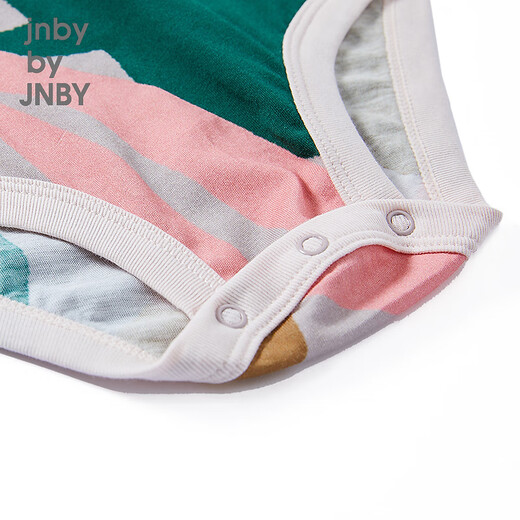 jnby by JNBY[江南布衣婴童]连体衣短裙套装夏可爱印花网纱女童婴儿YM3H20610 690杂粉 73 cm