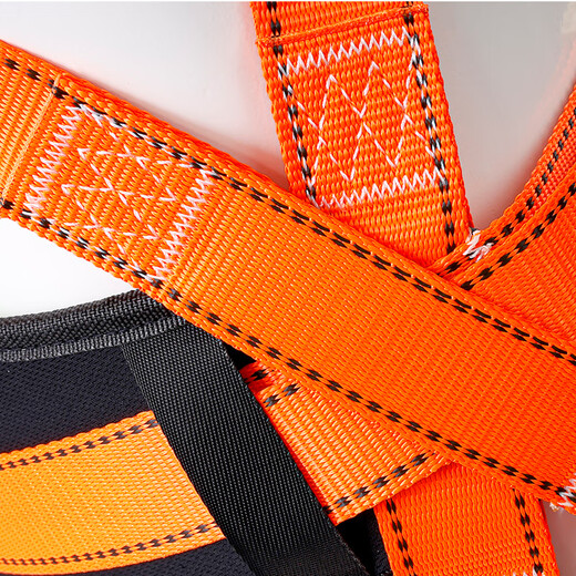 Xinbailong five-point anti-fall safety belt for high-altitude operations, buffer bag, 2-meter rope, double hooks BL-Z71