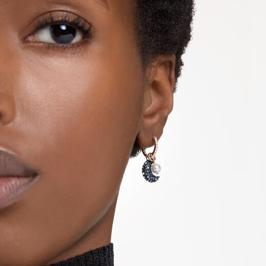 Swarovski (SWAROVSKI)SUBLIMA earrings women's earrings earrings moon birthday gift women 5671569