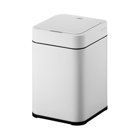 EKO Automatic Induction Smart Corbe peut pour utiliser la maison de la maison, cuisine, salle de bain et salon léger Barrel sanitaire luxueux 9230-7L Modèle de chargement en acier gris