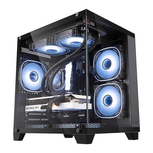Reso i7 13700 liter 14th generation Core i7 desktop assembly computer host RTX5060/4060 game high-end e-sports independent display live broadcast design rendering complete machine DIY complete machine configuration six 14th generation Core i7丨RTX5060Ti 8G