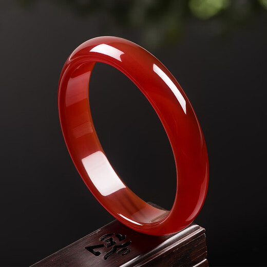 Istone red agate bracelet Geely bracelet medium size new Chinese style birthday gift for girlfriend