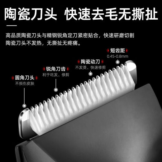 TrueX electric private shaver, underarm and leg hair trimmer, hand hair men's shaver, women's vagina shaver, rechargeable full-body washable private part, special lip hair trimmer and bikini, HK818 private scissors (unisex)