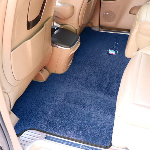 Buick GL8-Fuß-Pads in der mittleren Reihe GL8ES Luzun Land Business Class 652t Teppich 67-Sitzer Business Car 653t Special 7-Säse-Modifizierungszubehör Buick GL8 Special Extra-Large-Größe Deep Coffee Stickerei