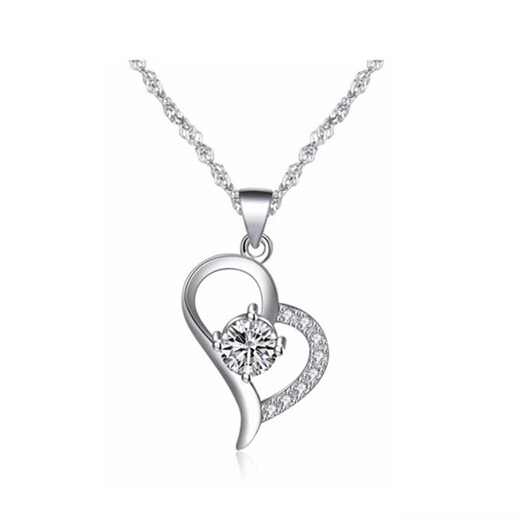 Fat Donglai same style pt950 platinum pendant women's necklace single 18K white gold clavicle chain single pendant without chain free 1, Love Rubik's Cube single pendant without chain platinum p