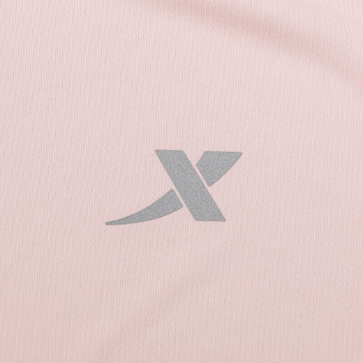 特步运动套装女夏薄款透气速干短袖女宽松束脚裤女大码跑步休闲两件套 仲夏粉-【两件套】 L/170