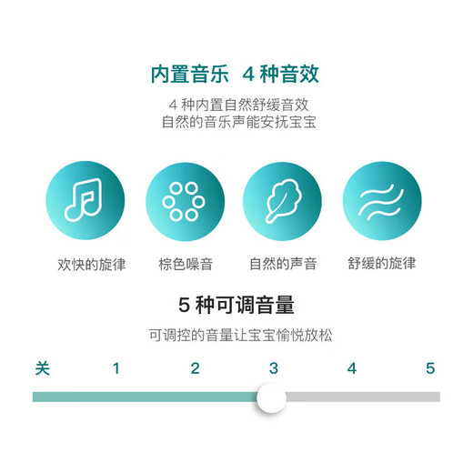 4MOMS美国婴儿电动摇椅哄睡哄娃神器摇摇椅新生儿宝宝安抚椅躺椅摇篮床 新款 5.0 豪华高级灰 (蓝牙款)