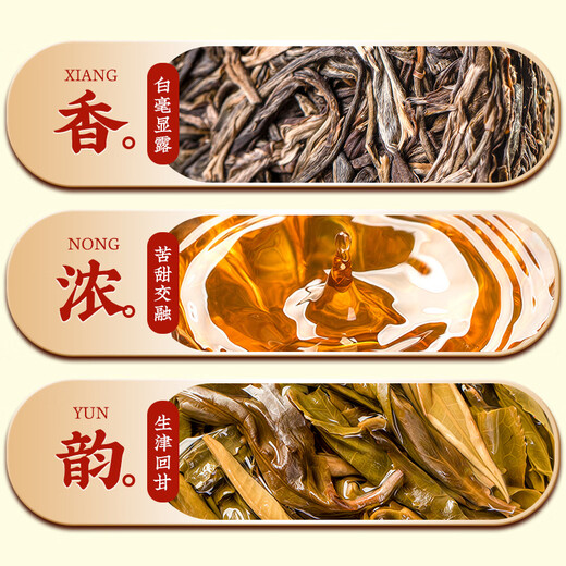 Sanyin Tea 2011 Banzhang Laozhai Laobanzhang Pu'er Tee Roh Tee Yunnan Menghai Ancient Tree Spring Tee Kuchen 400g