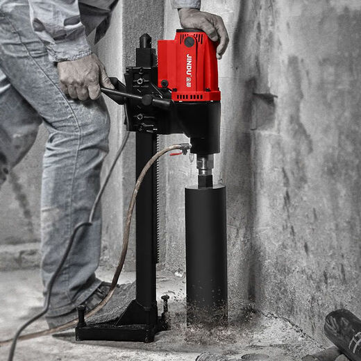 Jindu Jindu Desktop Elektrische Wasserbohrer-Bohrerzettoderung Bohrmaschine Beton Loch Bohrmaschine Klimaanlagen Öffnung 9230 (3500 W) Strass (mit Wasserdichtung)