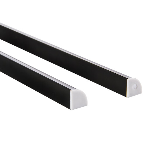 Hanguangwei LED-Schranklicht, Sensor-Lichtleiste, Aufputz-Dreieck-Garderobenleuchte, Weinschrank, Schuhschrank, Vitrinenleuchte, eingebettete Regalleuchte, 100 cm. Bitte beachten Sie die Farbe des Lampenkörpers und die Lichtfarbe