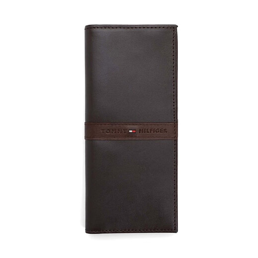 Tommy Hilfiger汤米 男士新款时尚长款钱包卡包手拿包 31TL190007-001 BLACK 黑色