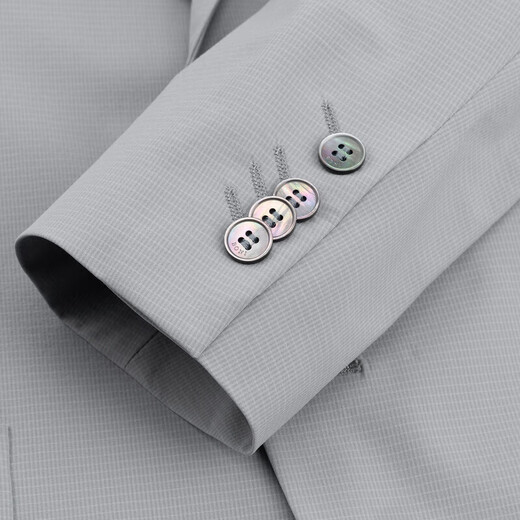 Bonny suit suit men's casual small suit men's light mature style business solid color versatile slim suit suit trousers suit-single jacket 175 suit