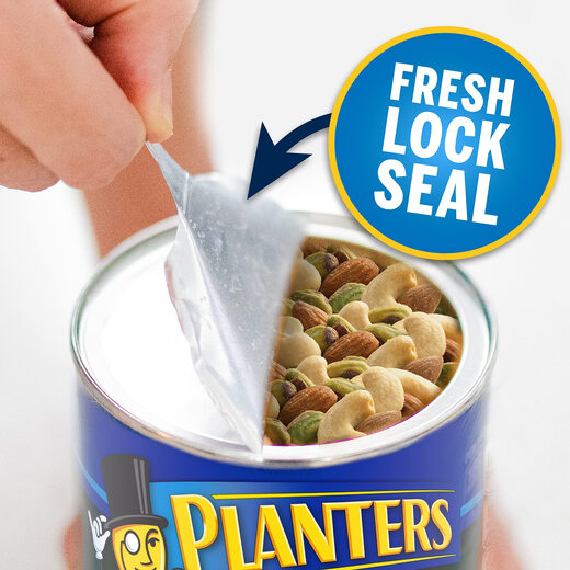 PLANTERS Gentleman Pistachio Mixed Nuts Salted 523g can