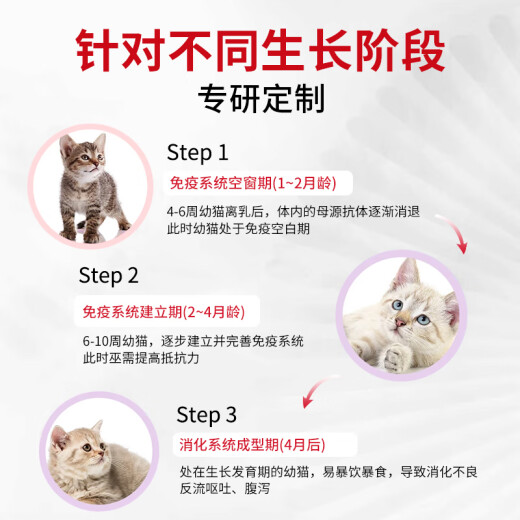 Zhen Chun Cat Food Kitten Food Pet Main Food Special for Kittens 1-12 Months Cat Food 2kg 4Jin [Jin equals 0.5kg]