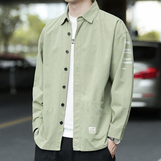 
Yimuqi Chunqiu Men's Long Sleeve Shirt Casual Loose Version Free Ironing Hong Kong Style Business Shirt Men's Jacket Long Sleeve 9922 Models (Dark Gray) One Size M 100Jin[Jin equals 0.5 kg]-120Jin[Jin equals 0.5 kg]