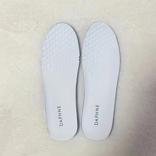 Daphne (DAPHNE) latex insole for women this year's new odorproof sweat-absorbing and breathable sports insulator shock absorption White (one pair) 1 pair 37