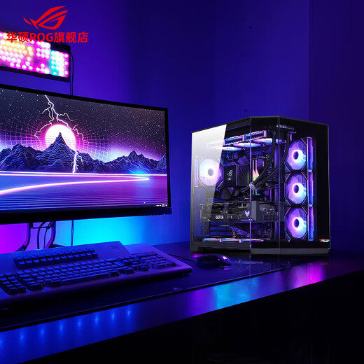 
Asus i9 14900KF Asus ROG family bucket 5070Ti/RTX5080 host 5090D graphics card U7 265K host gaming e-sports AI rendering assembly computer whole machine i7 14700KF+ASUS RTX5070丨Four