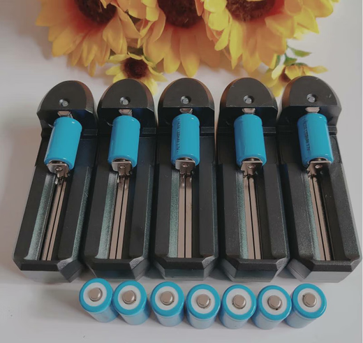 糜岚18650锂电池7800大容量手电筒强光充电器3.7/4.2 定制 15270电池一节