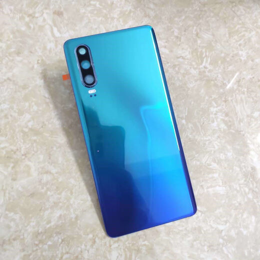 El nuevo producto de Huilide es adecuado para Huawei P30 Cubierta trasera de vidrio P30 Pro Cover Battery Battery Case P30 sin etiqueta P30 Cubierta trasera de vidrio [negro] Sobreida trasera separada - Kit de herramientas gratuitas