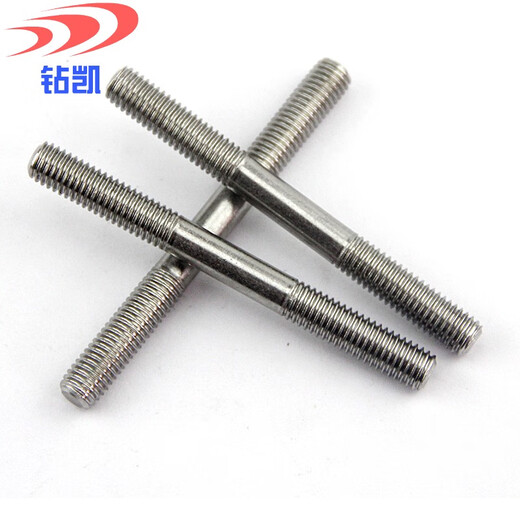 Zhuankai 304 stainless steel GB901 equal length double-headed bolt M10M12 double-headed stud double-headed screw screw screw rod tooth rod M10*100