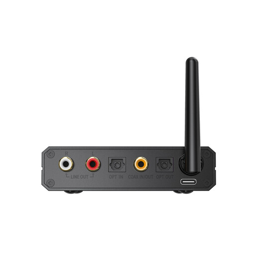 FiiO & FiiO BR13 Bluetooth Audio Receiver USB Sound Card Home TV Speaker Amplifier Adapter Black