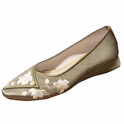Yonghechun Contrôle confortable Chaussures brodées Chaussures de la mode élégante pour femmes