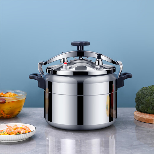 Wanbao pressure cooker large capacity commercial hotel pressure cooker steaming rice canteen porridge explosion-proof explosion-proof aluminum alloy gas model 22cm 5L