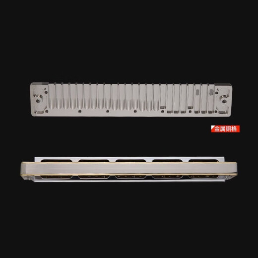 
Tongbao (TOMBO) harmonica 6624S collection copper grid 24-hole polyphonic harmonica C tune beginners professional playing harmonica 24-hole polyphonic#C tune