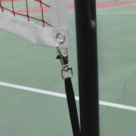 Liangjian Liangjian badminton rack/net post mobile portable badminton rack standard singles 5.1 meters with ball net