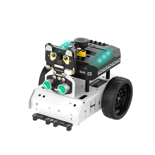 Fantasy Ainova Visual Robot Inteligente AI Reconocimiento Visual Tracking Scratch Programación gráfica Python Robot programable Mini Kit/White Kit/White
