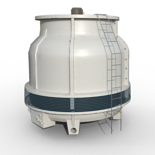 ODU fiberglass cooling tower small 10-ton industrial cooling tower round (50T medium temperature cooling tower) below 60 degrees