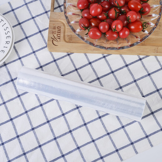 Benson disposable plastic wrap PE dot-break large roll 835 pieces 30cm*250 meters food freshness camping picnic picnic