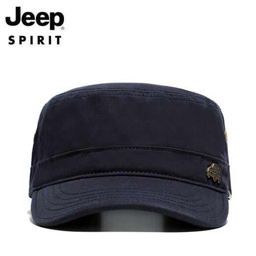 吉普（JEEP）帽子男士棒球帽夏季百搭平顶太阳帽青中老遮阳帽