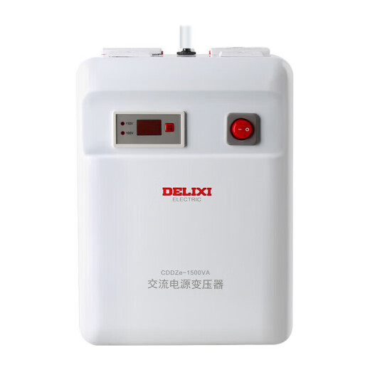 Delixi Electric Transformer Voltage Converter US and Japan 1500W220V to 110V/100V