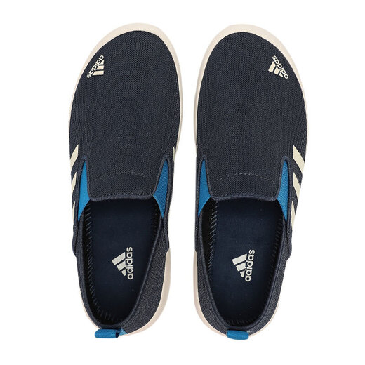 adidas阿迪达斯男鞋新款鞋子运动鞋休闲鞋帆布鞋气一脚穿低帮懒人鞋 不带LOGO蓝色 44/270