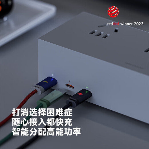 Meizu (Meizu) Pandaer 120W Laptop Mobiltelefon Desktop Super Ladestation Pro Socket Kabelbrett Gan Multi-Port-Support Tablet/Apple Mobile Handy Schnellladung
