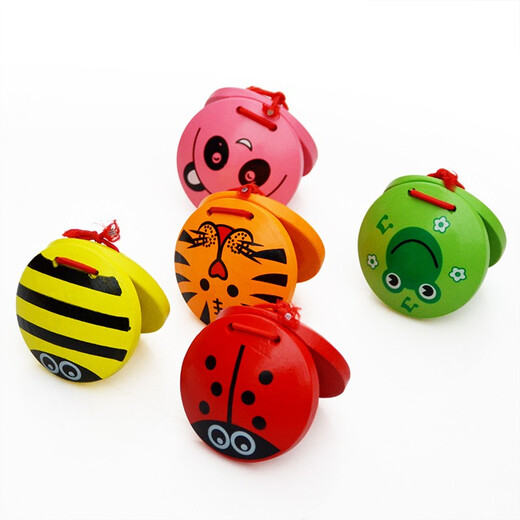 Tablero de altavoces de madera de plástico de jardín de infantes Música de enseñanza de la enseñanza de la asistencia para niños Instrumento para niños Reduck Board de baile Pequeño tablero de altavoces de madera de madera.