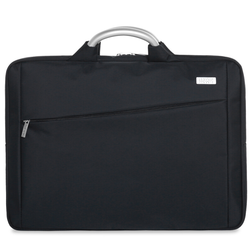 
LeXON shoulder bag men's business laptop 16-inch computer bag casual thin handbag briefcase briefcase black-LN1049N3 medium bag 13.3 inches