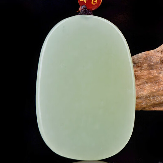 Un millier de jade [produit solitaire Jade] HETIAN JADE GUAN GONG PENDANT MEN COLOR DU SUCHER GUAN ERYE JADE PENDANT JADE PENDANT JADE PENDANT MODÈLE 2 QZM3523