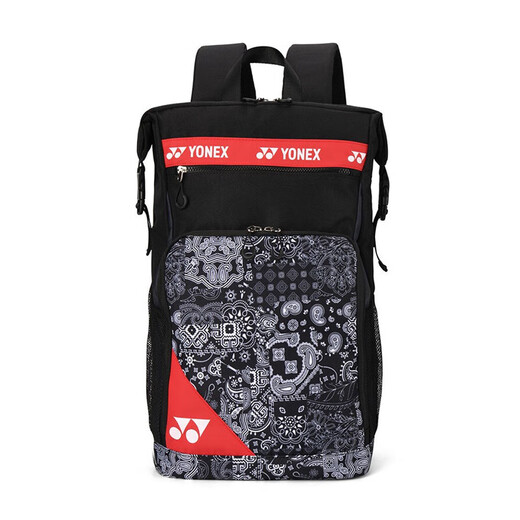 YONEX Yonex badminton bag backpack multifunctional fashion sports trendy model BA249CR black and red