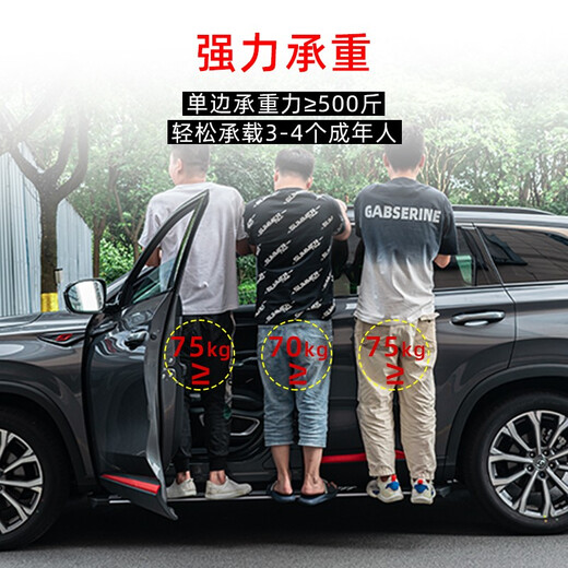 Suitable for Toyota RAV4 foot pedals original 13-24 model rav4plus welcome car side pedals, dazzling blue model, installation included, if broken, replace with new ones