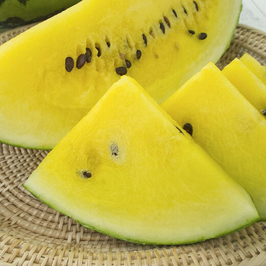 Shouhe Yellow Flesh Watermelon Seeds Yellow Heart Gift Type Yellow Flesh Shouguang Melon Winter and Spring Home Garden Melon Seeds Xiaofeng Watermelon Seeds 30 capsules (10 capsules x 3 packs)