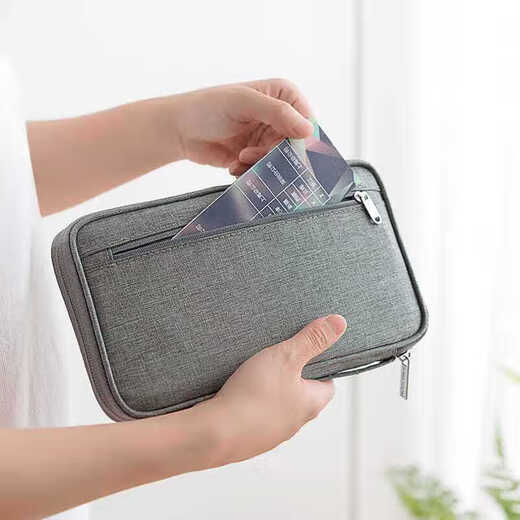 Sac de rangement de billets passeport sacs de voyage portables à l'étranger
