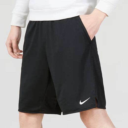 Nike (Nike) Sportanzug Männer Sommerpolo Shirt Casual Revers kurzärmelig T-Shirt Running and Fitness Training Schnellrocknen Shorts FN3895-100+DV9329-010 L